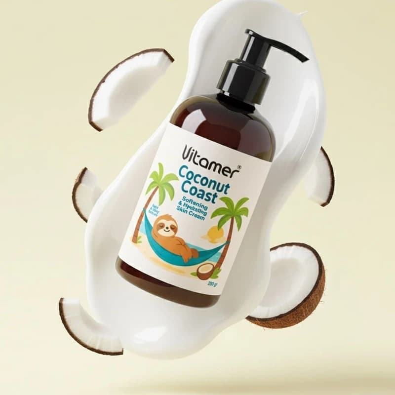کرم آبرسان ویتامر مدل coconut coast حجم 250 میلی لیتر — تصویر ۲