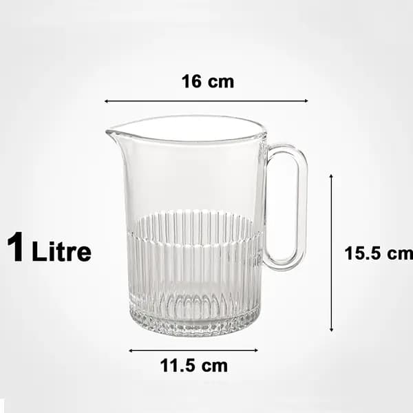 پارچ شیشه ای لیمون کد 2228 — تصویر ۳
