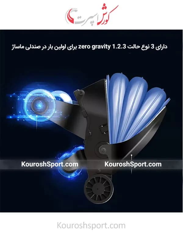 صندلی ماساژور کایتاشی مدل Ks-970 — تصویر ۴