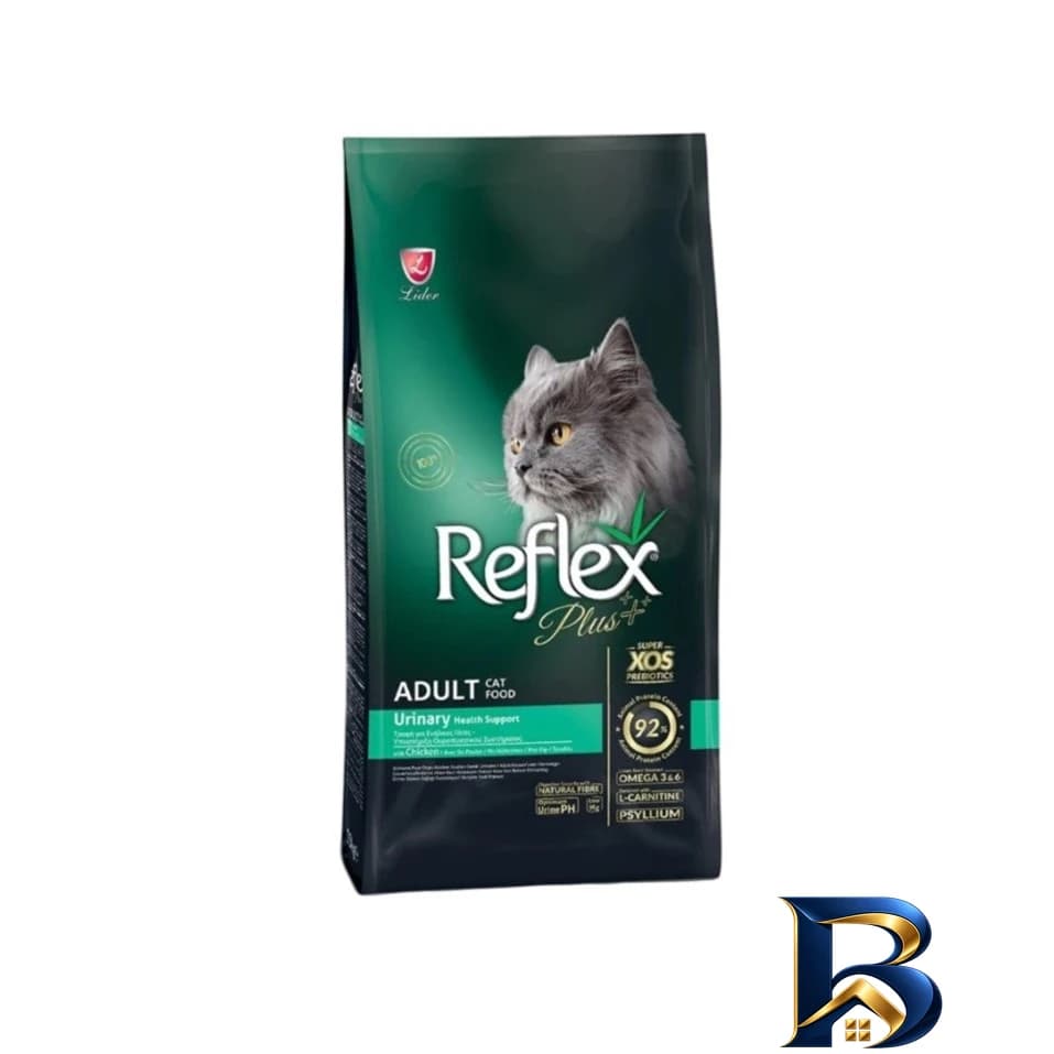غذای خشک گربه بالغ رفلکس پلاس مدل Reflex Plus Urinary با طعم مرغ وزن یک کیلوگرم