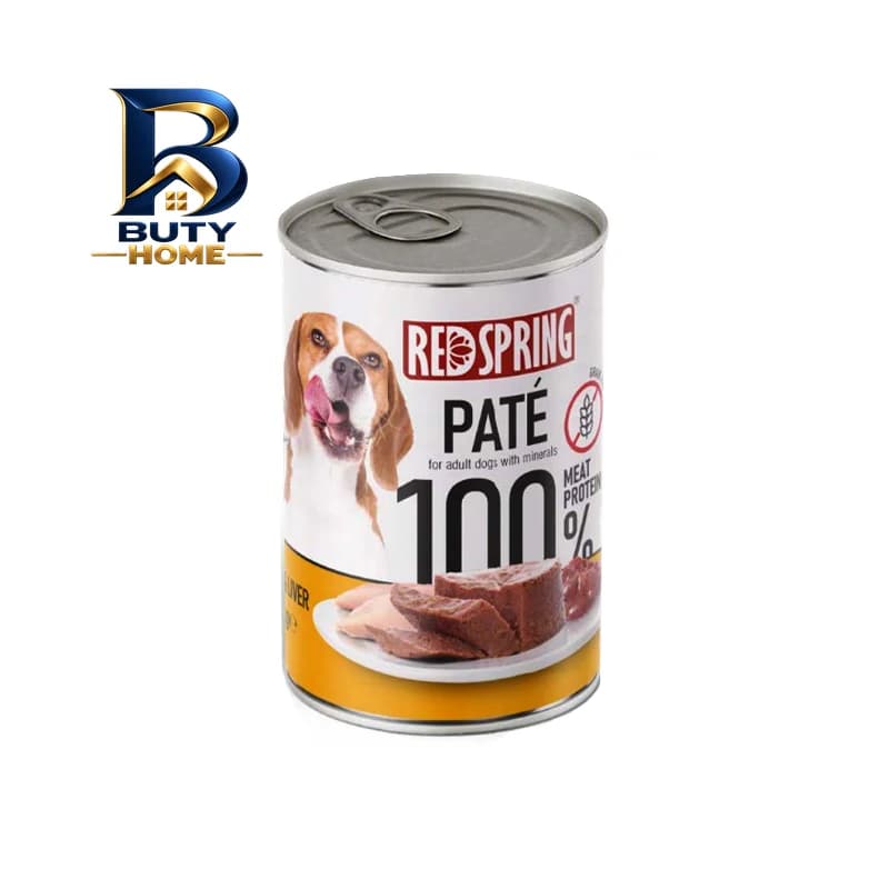 کنسرو غذای سگ رداسپرینگ مدل Pate Pack با طعم مرغ، بره، جگر و گوساله وزن ۲.۴ کیلوگرم بسته ۶ عددی — تصویر ۶