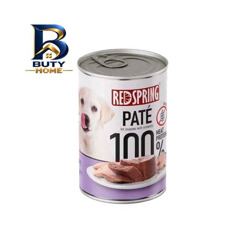 کنسرو غذای سگ رداسپرینگ مدل Pate Pack با طعم مرغ، بره، جگر و گوساله وزن ۲.۴ کیلوگرم بسته ۶ عددی — تصویر ۳