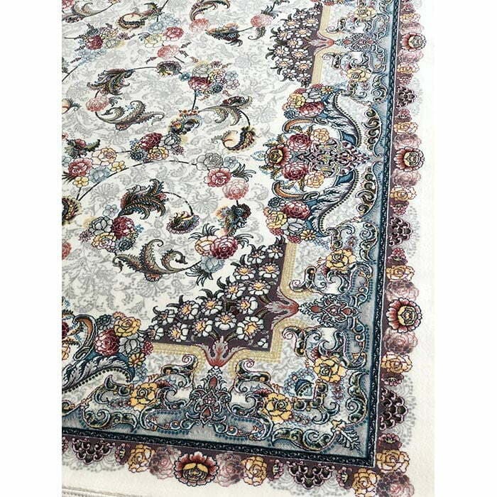فرش کاشان افشان الماس ۷۰۰ شانه کرم — تصویر ۲
