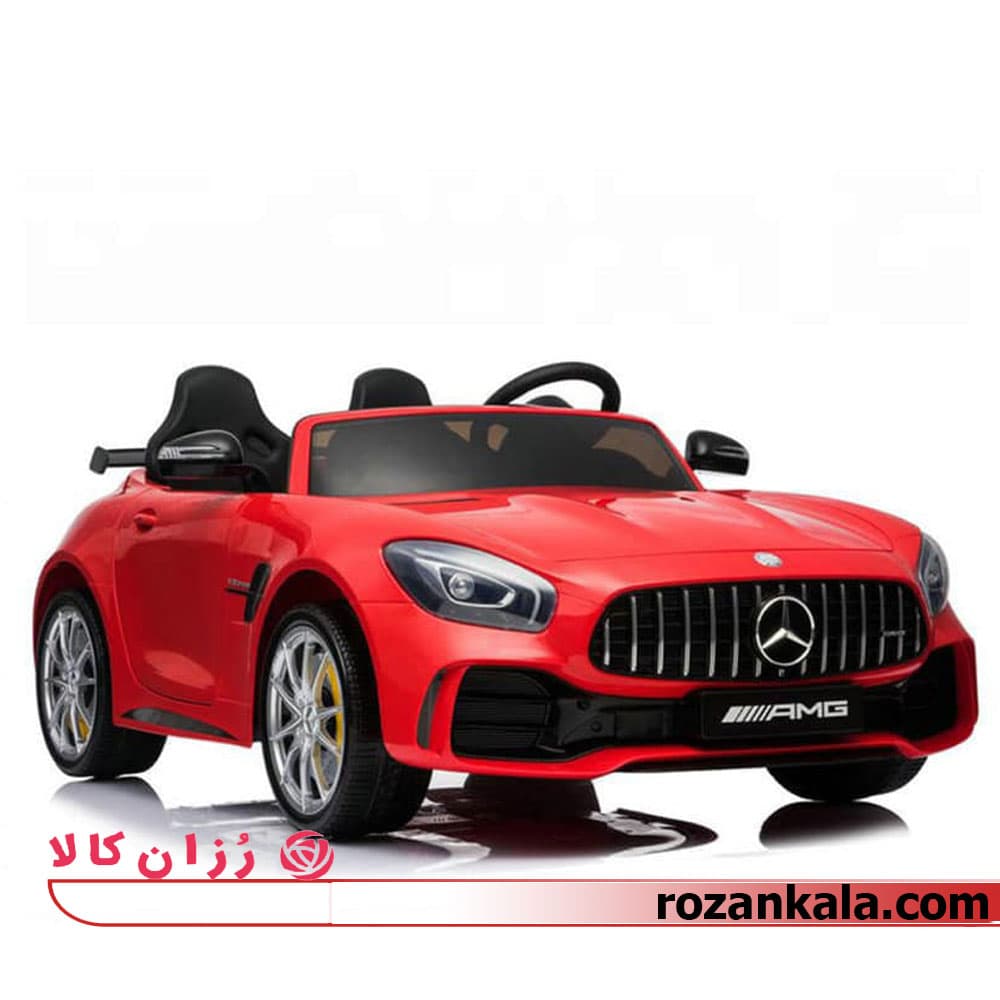 ماشین شارژی مرسدس بنز اورجینال AMG رنگ کربن — تصویر ۳