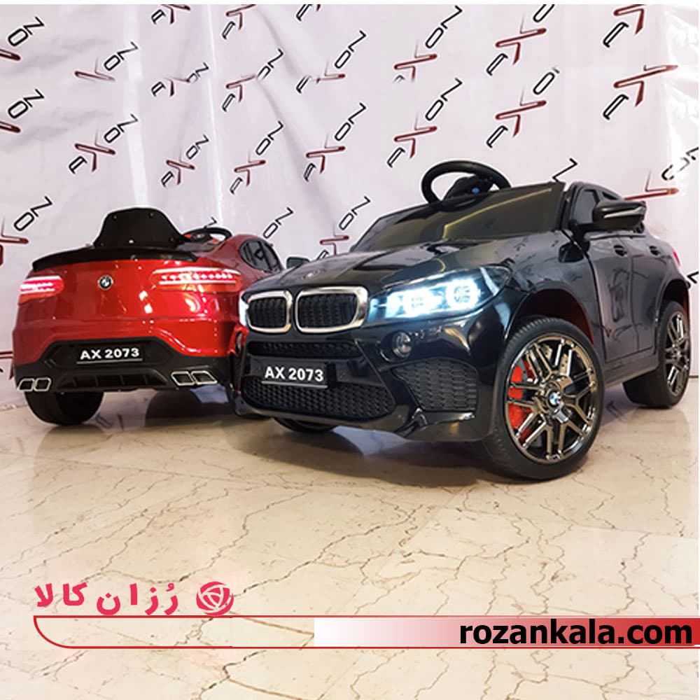 ماشین شارژی بی ام و متالیک مدل AX-2073 — تصویر ۲