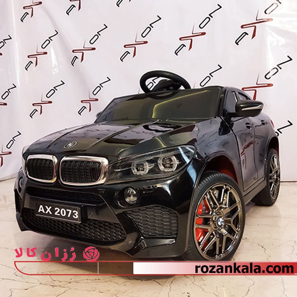 ماشین شارژی بی ام و متالیک مدل AX-2073 — تصویر ۳