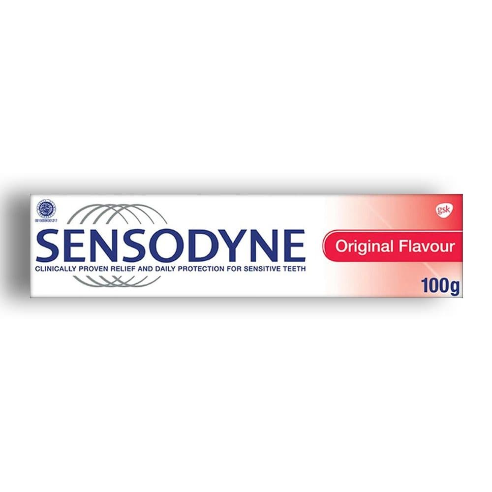 خمیردندان سنسوداین اورجینال 100 گرم Sensodyne toothpaste original flavour