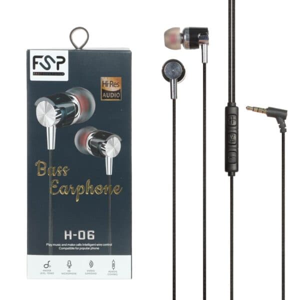 هندزفری با سیم FSP مدل H-06