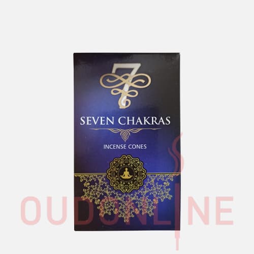 عود خوشبو کننده مخروطی Darshan دارشان مدل سون چاکرا ( هفت چاکرا ) Seven chakra