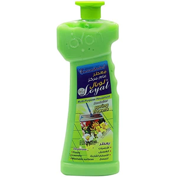 کف شوی و خوشبو کننده خانگی چند منظوره لویال 700 میل همراه با رایحه گل های بهاری | Loyal multi purpose household deodorizer Spring Flowe