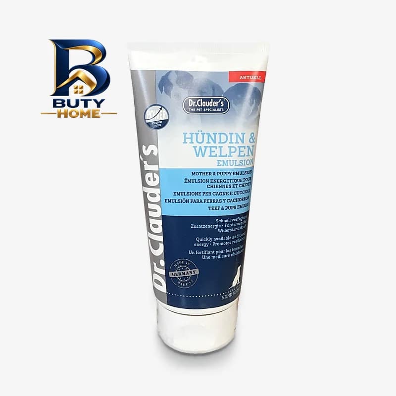 خمیر مولتی ویتامین سگ دکتر کلادرز مدل Mother & Puppy Emulsion وزن ۱۵۰ گرم