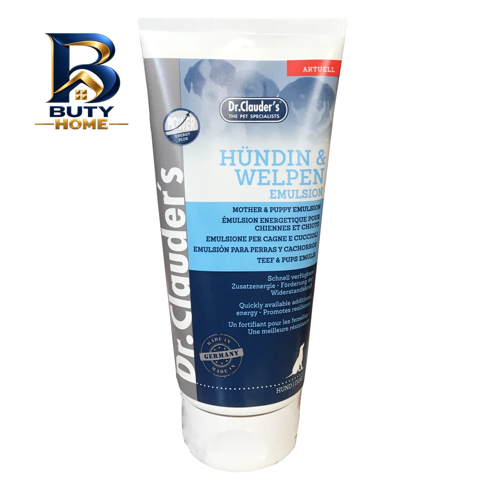 خمیر مولتی ویتامین سگ دکتر کلادرز مدل Mother & Puppy Emulsion وزن ۱۵۰ گرم — تصویر ۲