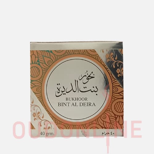 بخور عربی شکلاتی Arz alzaffran ارض الزعفران مدل بخور شکلاتی عربی بنت الدیر Bokhoor Bint al-Deira