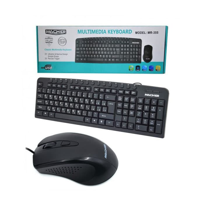 کیبورد و موس مچر مدل MR-355