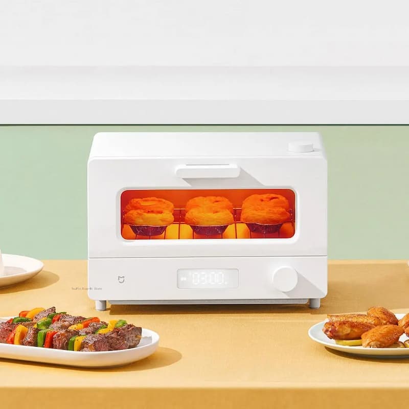بخارپز 12 لیتری چندمنظوره شیائومی Mijia Smart Small Steam Oven 12L — تصویر ۳
