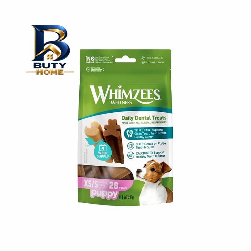 تشویقی سگ ویمزس مدل Puppy XSS Value Bag طعم سبزیجات وزن ۲۱۰ گرم