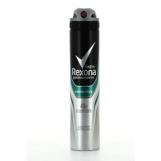 اسپری ضد تعریق رکسونا مردانه 200 میل -مخصوص پوست های حساس – همره با 48 ساعت ماندگاری – Rexona men Motionsense Senstive 48H