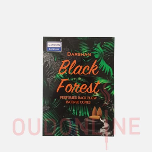 عود خوشبو کننده آبشاری دارشان Darshan مدل بلک فارست ( جنگل سیاه ) Black forest