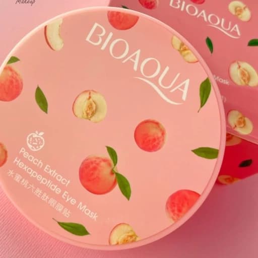 ماسک ورقه ای هلو پچ زیر چشم هلو روشن کننده آبرسان جوانساز مرطوب کننده خنک کننده دور چشم شاداب کننده آبرسان — تصویر ۳