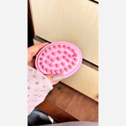 ماساژور سر سیلیکونی وارداتی اورجینال تقویت ریشه مو ضد شویندن کامل موها جلوگیری از شوره سر شور سرشور سیلیکونی باکیفیت — تصویر ۴