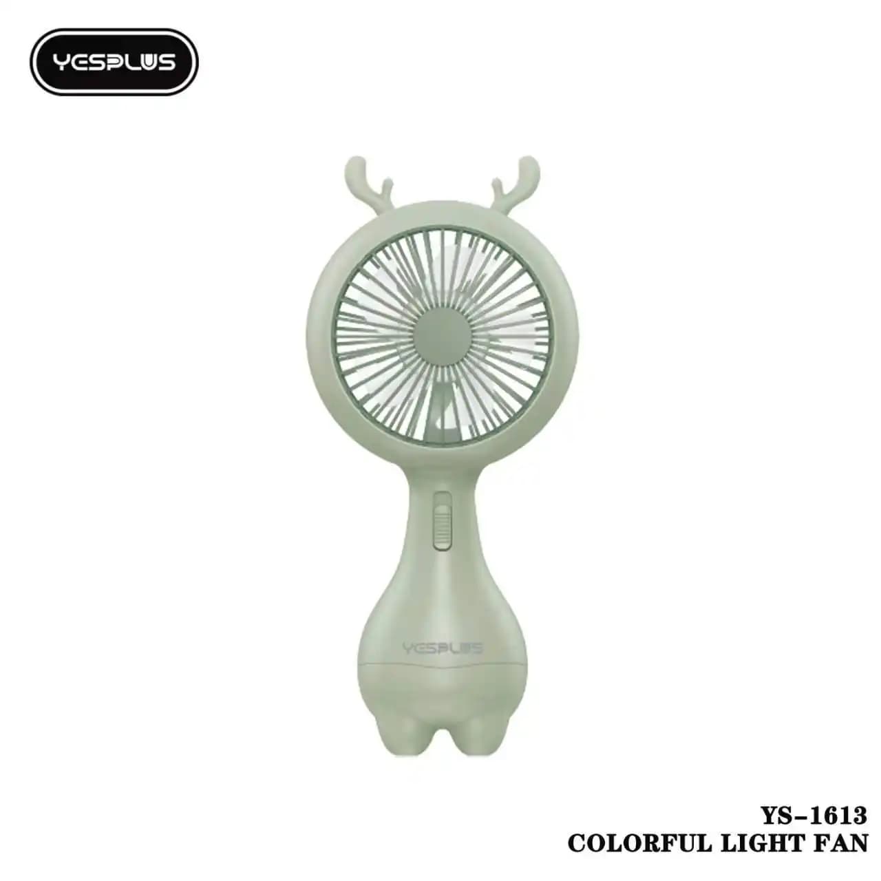 پنکه شارژری یس پلاس مدل YESPLUS YS-1613