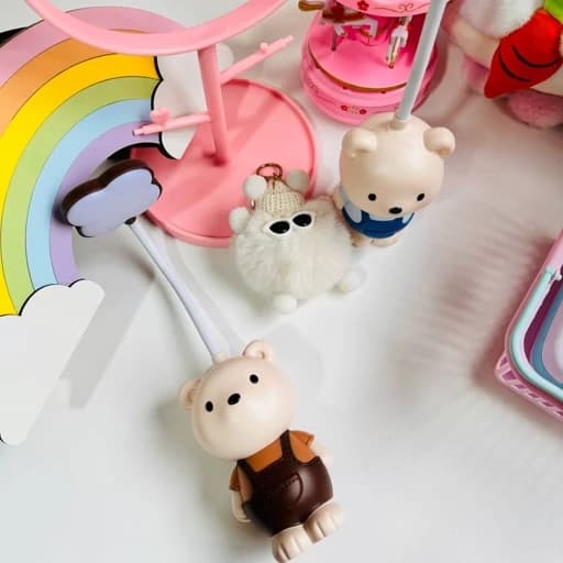 گیره مو دارک گوگولی وایب ستاره دریایی و پروانه پاپیون — تصویر ۲
