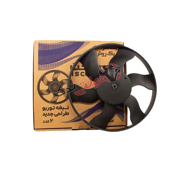 پروانه فن توربو خاری پژو 405 و پارس و سمند و دنا