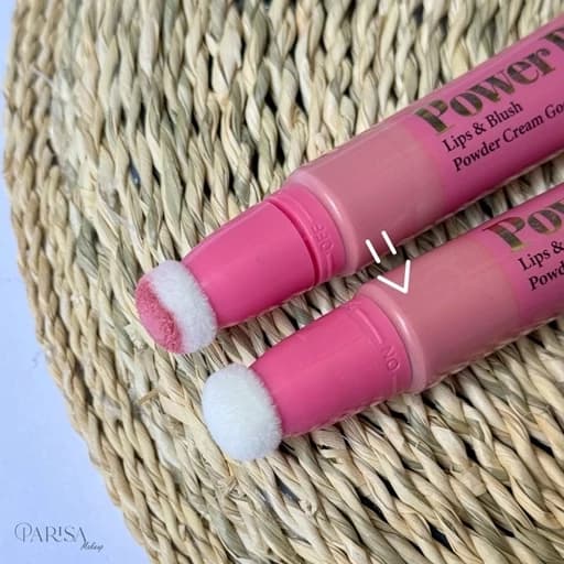 رژگونه کوشنی رژ لب کوشنی سایه چشم کوشنی پد دار نرم مخملی کیوت فانتزی پینترستی رنگای شاد و جذاب و کاربردی پیگمنت عالی — تصویر ۸