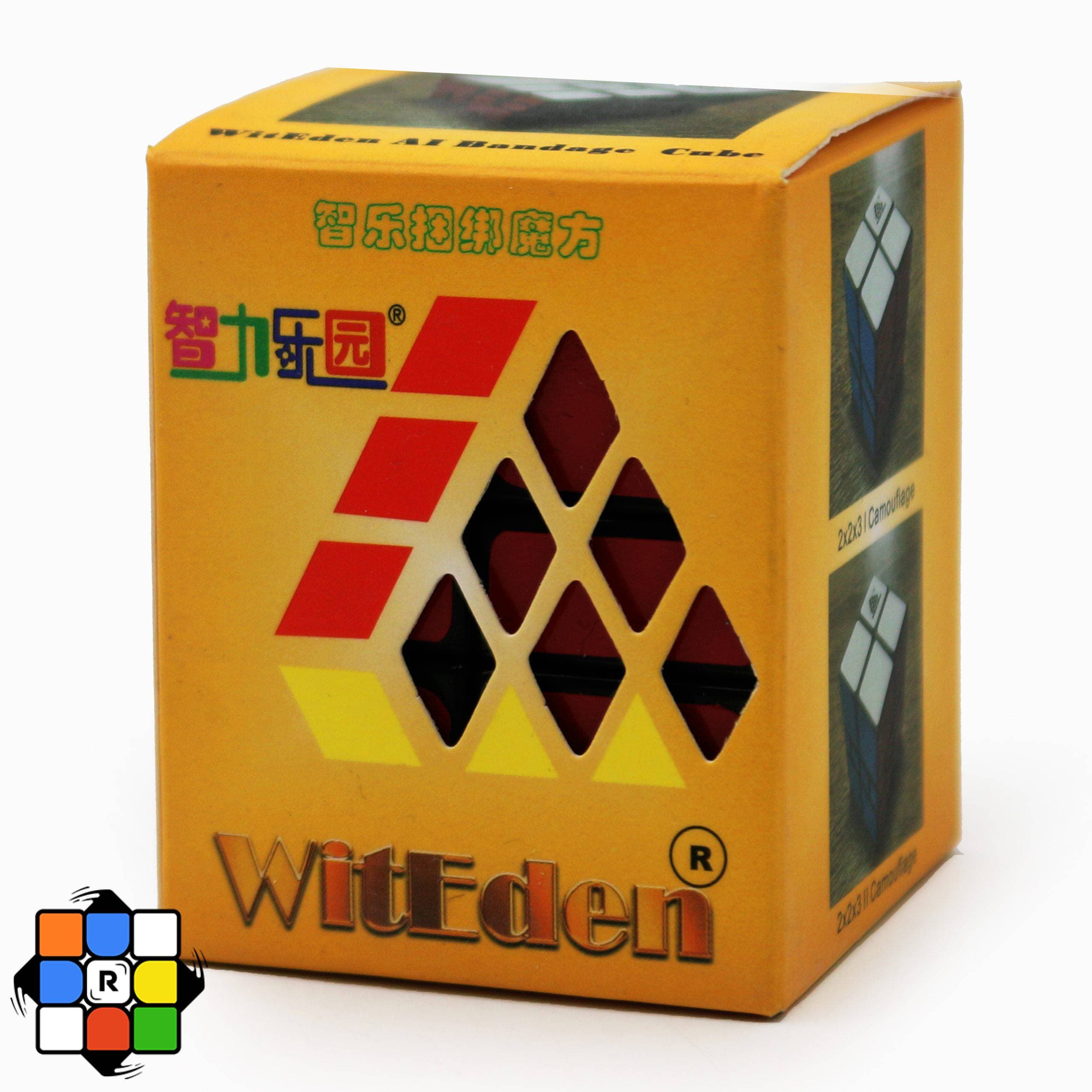 روبیک 2x2x3 ویتدن کاموفلگ ورژن 1 مشکی — تصویر ۷