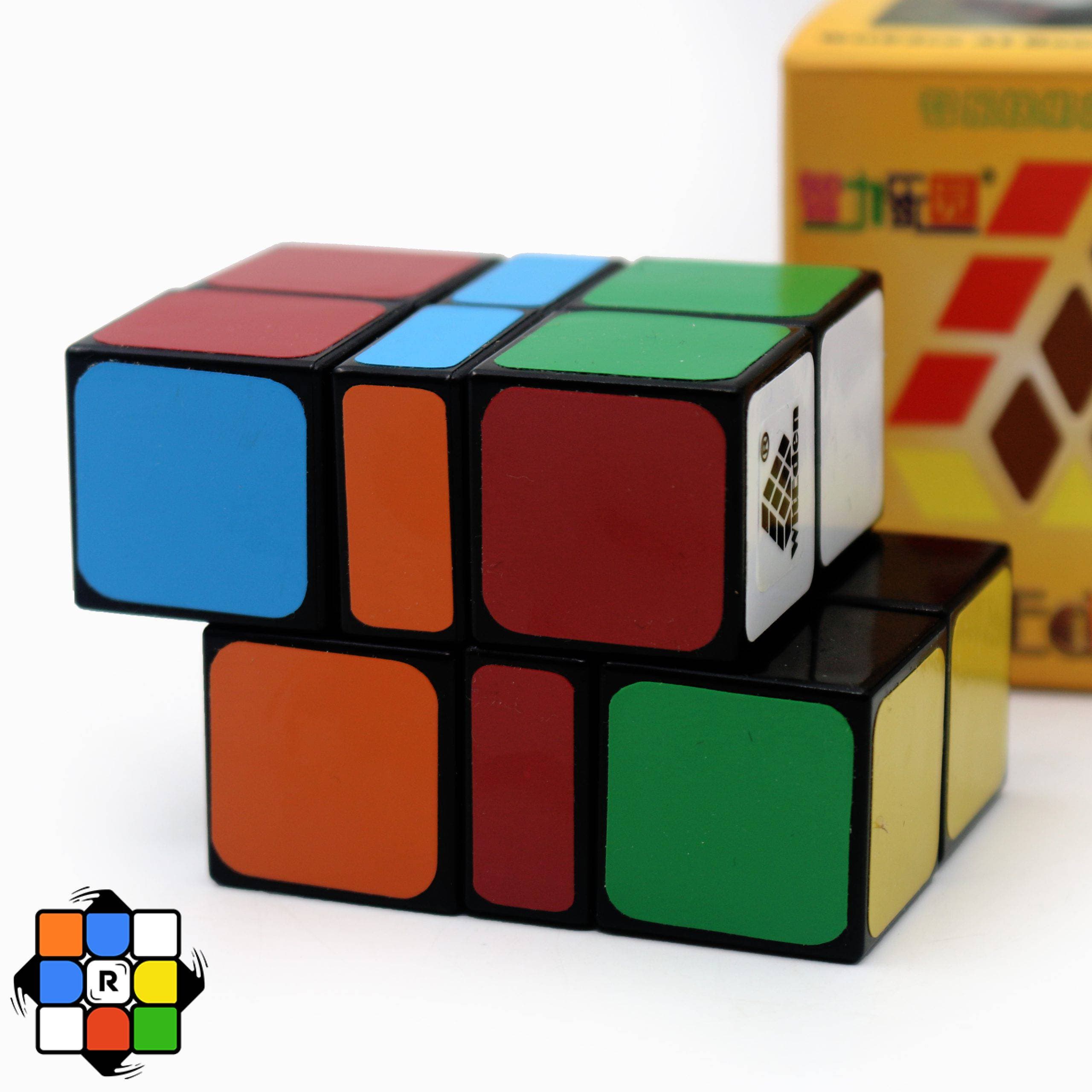 روبیک 2x2x3 ویتدن کاموفلگ ورژن 1 مشکی — تصویر ۲