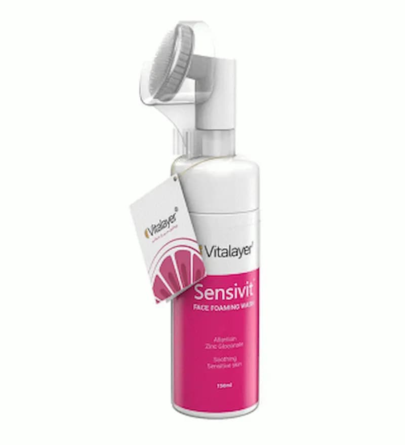 فوم شستشوی صورت ویتالیر مدل سنسی ویت | پوست حساس 150ml