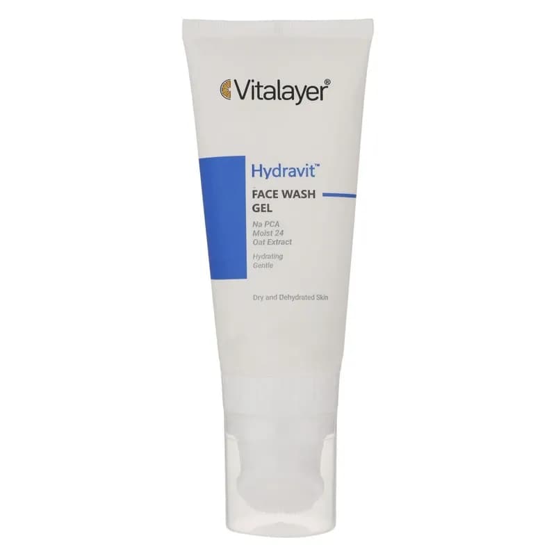 ژل شستشوی صورت هیدراویت ویتالیر مناسب پوست خشک و کم‌آب 200ml