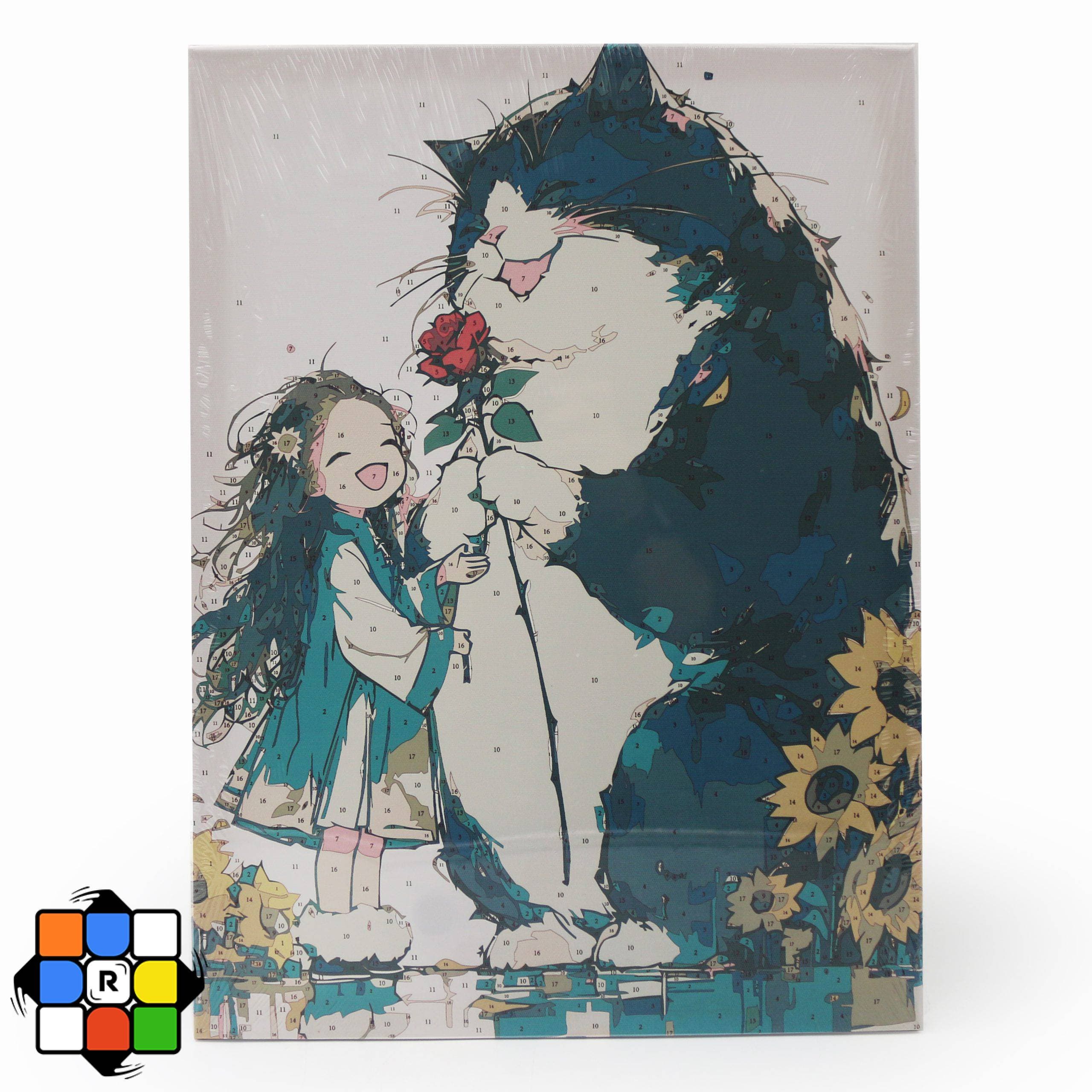 بوم رنگ آمیزی با آبرنگ سایز 40×30 ( 13 طرح ) — تصویر ۲