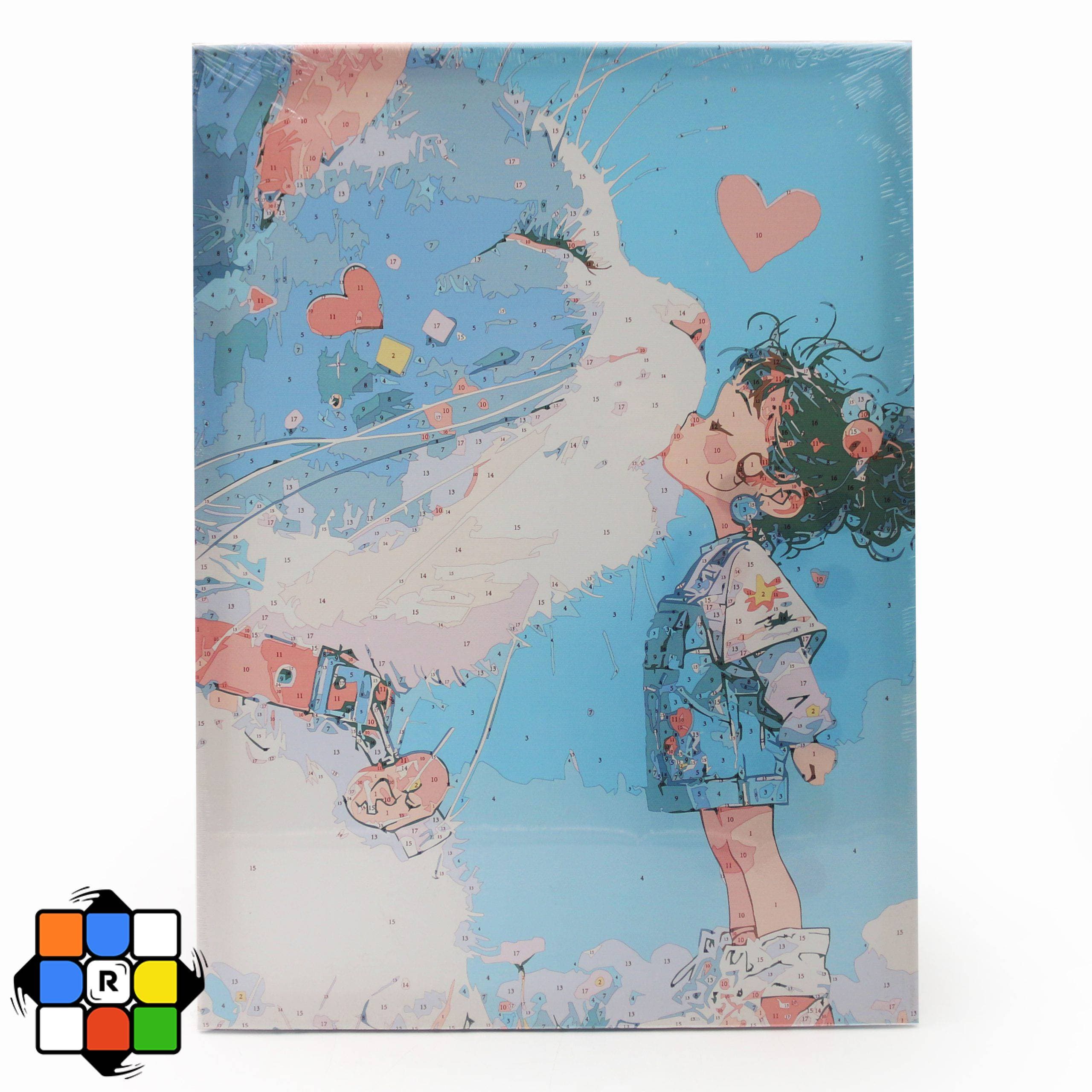 بوم رنگ آمیزی با آبرنگ سایز 40×30 ( 13 طرح ) — تصویر ۵