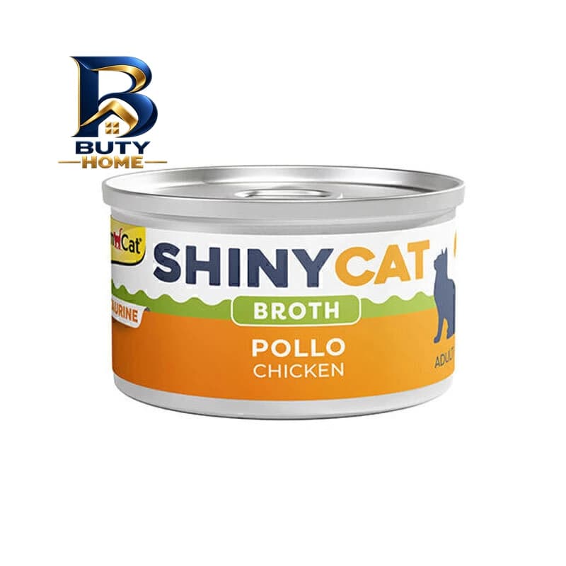 کنسرو غذای گربه بالغ جیم کت مدل Cat Food With Chicken in Sauce طعم مرغ وزن 70 گرم بسته 6 عددی — تصویر ۴