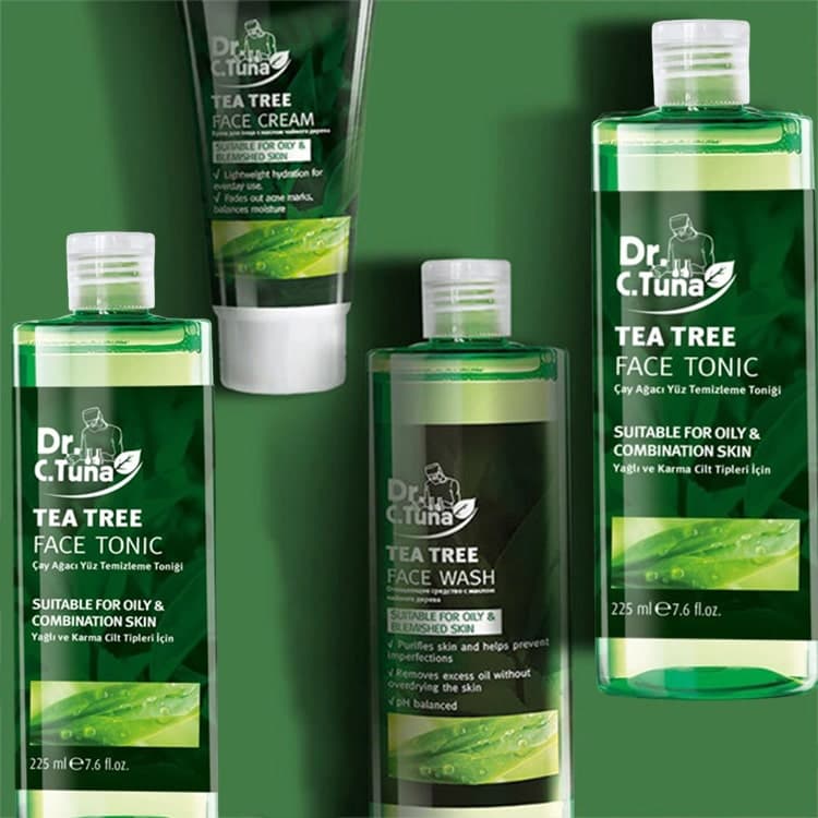 تونر پاک کننده صورت دکتر سی تونا مدل Tea Tree حجم 225 میلی لیتر — تصویر ۵