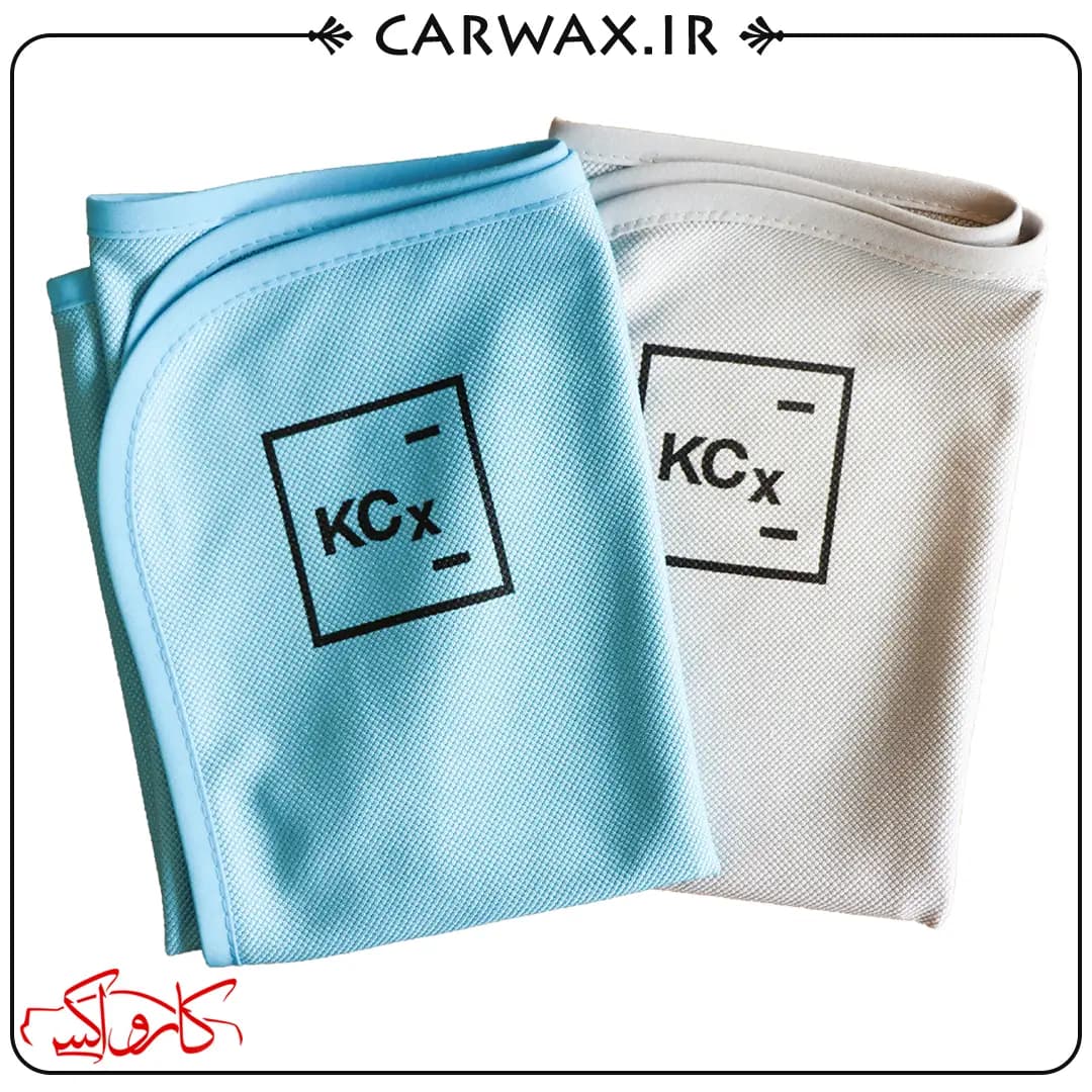 دستمال مایکروفایبر شیشه و دیتیلینگ خودرو 40*40 کوکمی Koch Chemie Pro Glass Towel