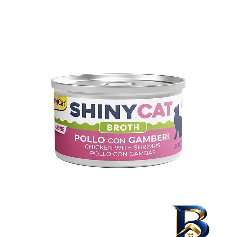 کنسرو غذای گربه بالغ جیم کت مدل Cat Food طعم مرغ و میگو وزن 70 گرم بسته 6 عددی — تصویر ۲