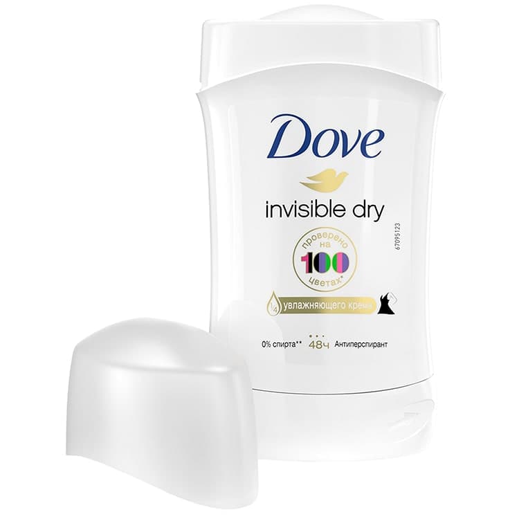 استیک ضد تعریق داو مدل Invisible Dry حجم 40 میل — تصویر ۲