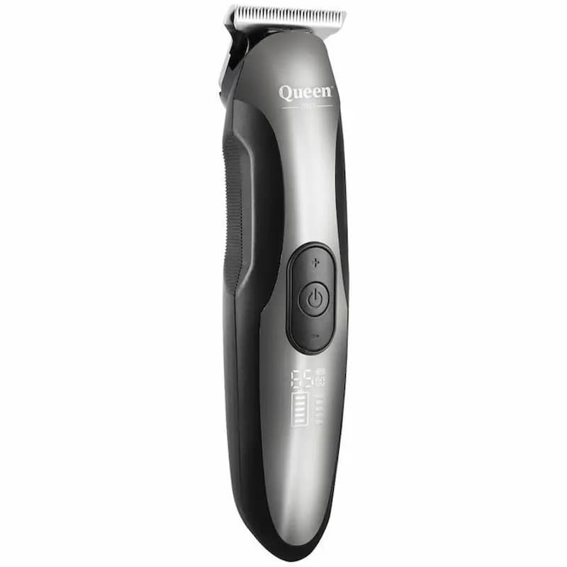 ماشین اصلاح کویین مدل HC008D زیرو کات | تیغه T استیل ضد زنگ — تصویر ۴