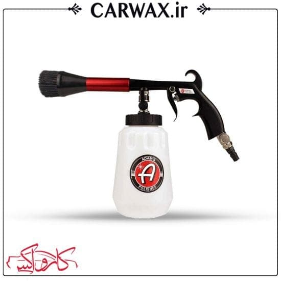 تفنگ تورنادوگان صفر شویی مخزن دار بادی مغزی پلاستیکی خودرو آدامز Adams Interior Cleaning Gun