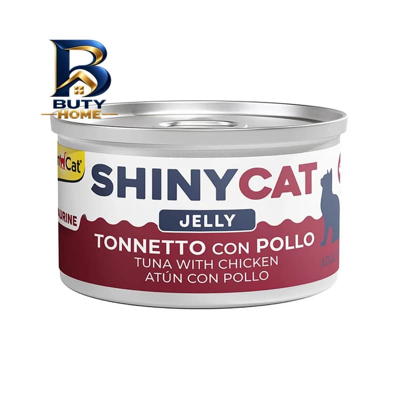 کنسرو غذای گربه بالغ جیم کت مدل Cat Food طعم مرغ و ماهی تن وزن 70 گرم بسته 6 عددی — تصویر ۶