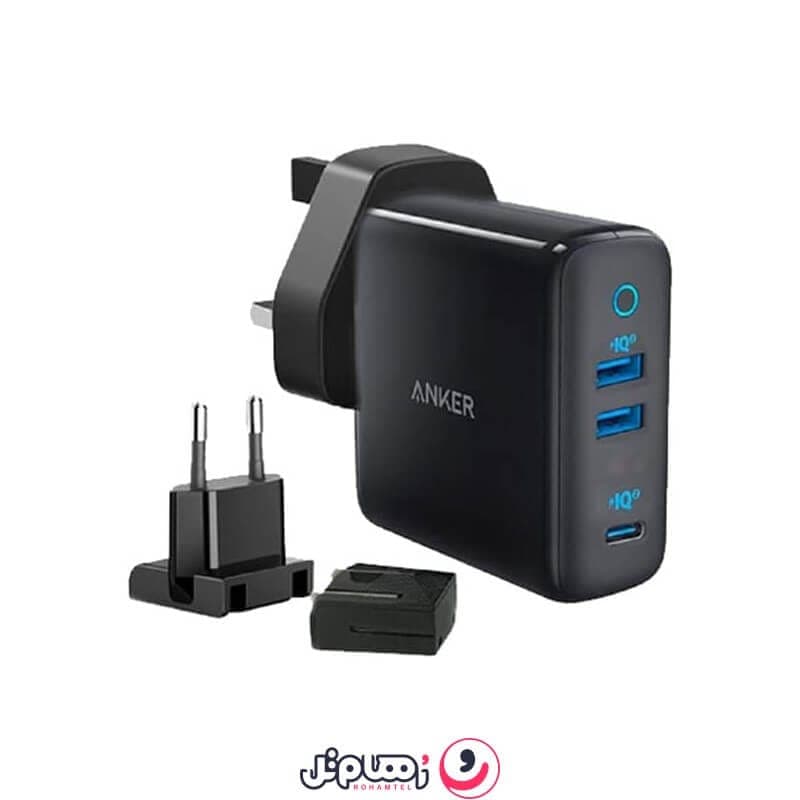 شارژر دیواری انکر 65 وات مدل Anker PowerPort III 3-Port A2033H11 — تصویر ۳