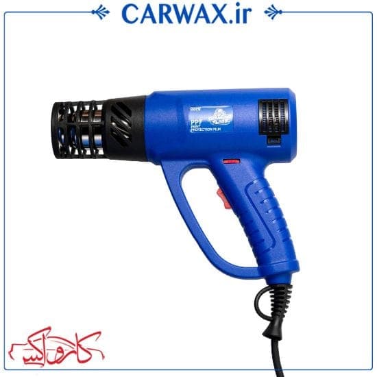سشوار حرفه ای اجرای کاور شفاف و رنگی و شیشه دودی اس جی سی بی SGCB PPF & Cover Heat Gun