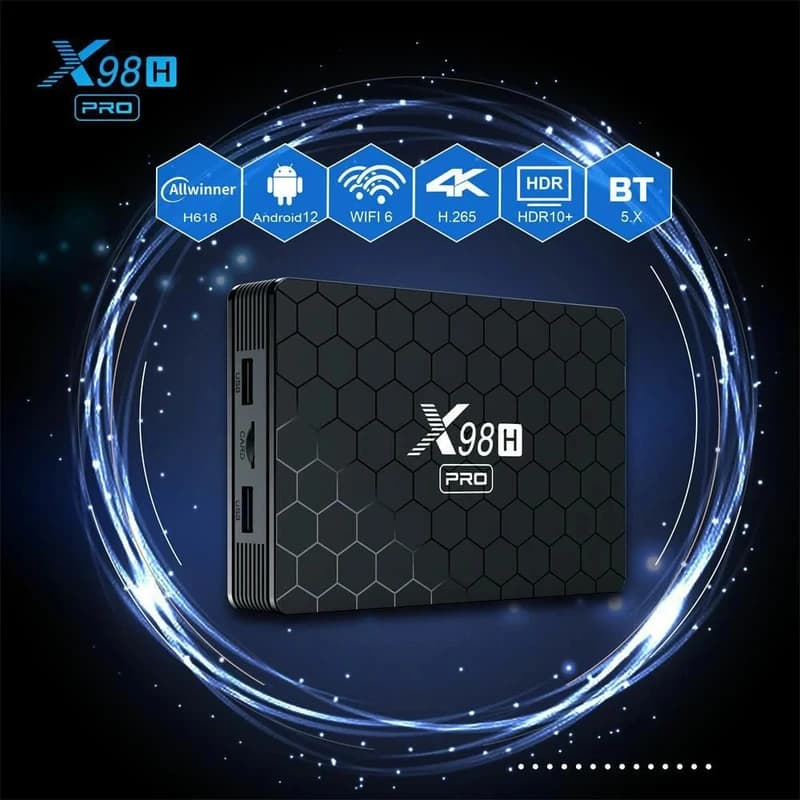 اندروید باکس X98H PRO 4GB 64GB — تصویر ۲