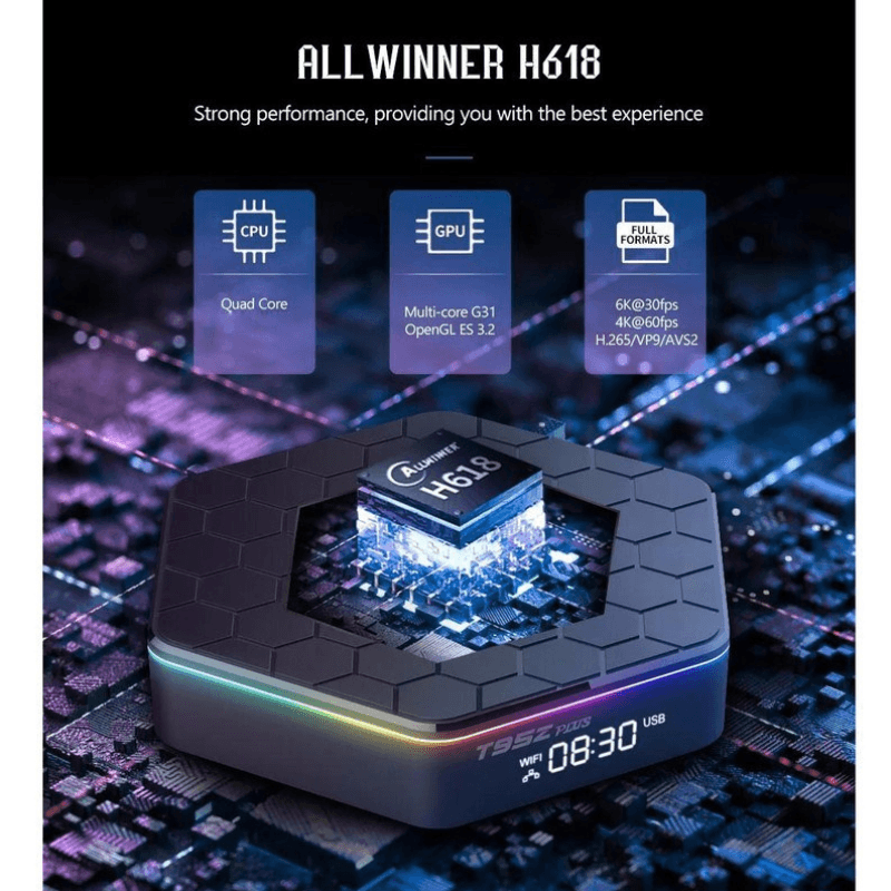 اندروید باکس مدل T95Z PLUS 4GB 64GB + هدیه ویژه — تصویر ۸