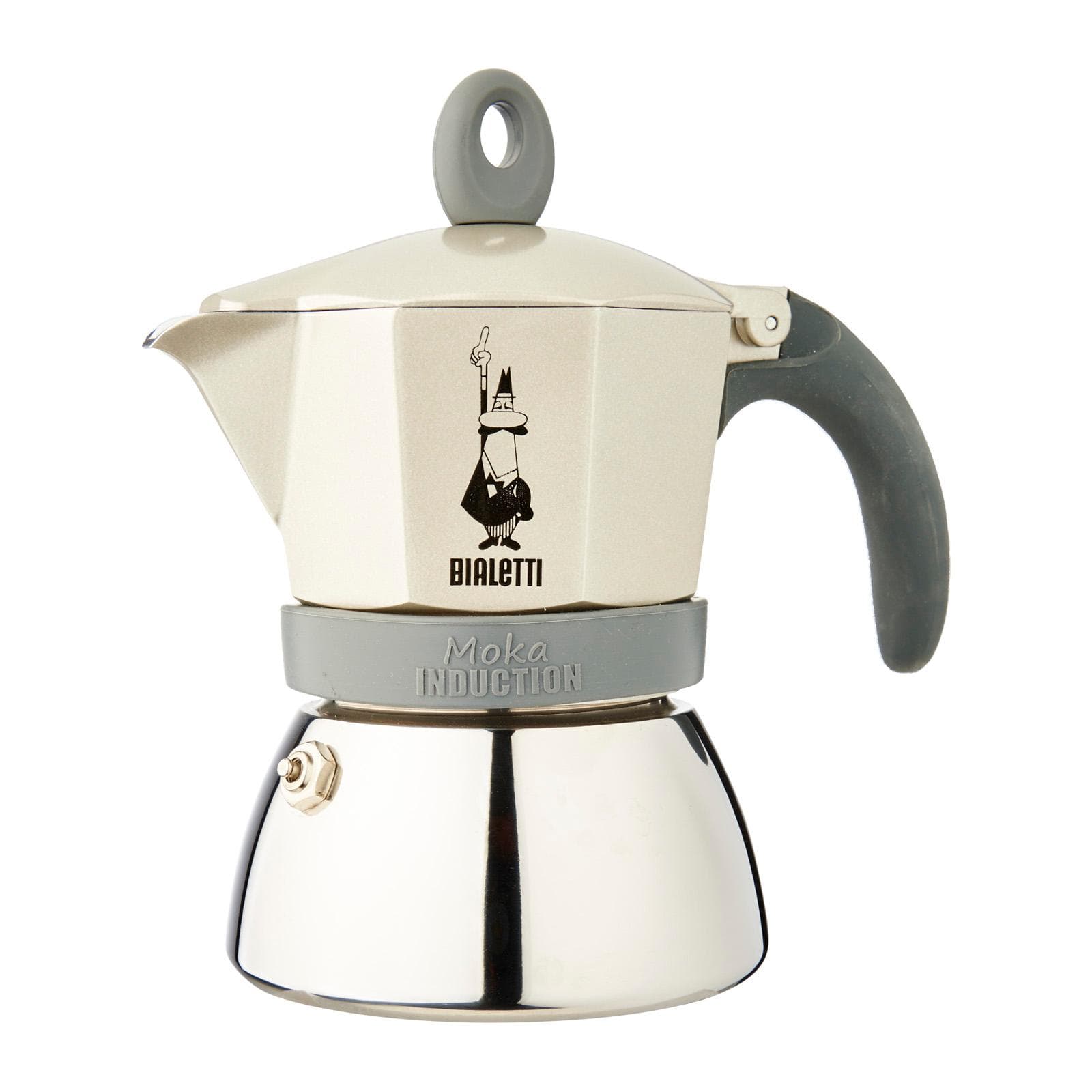 موکاپات بیالتی بژ Bialetti-Moka Induction-3 cups