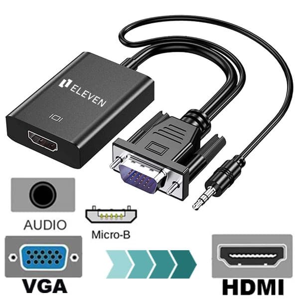 مبدل VGA به HDMI ایلون ELEVEN — تصویر ۲