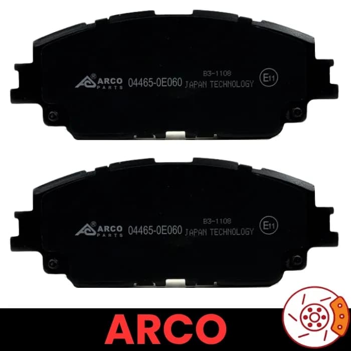 لنت ترمز جلو تویوتا کمری 2024-2025 آرکو ARCO