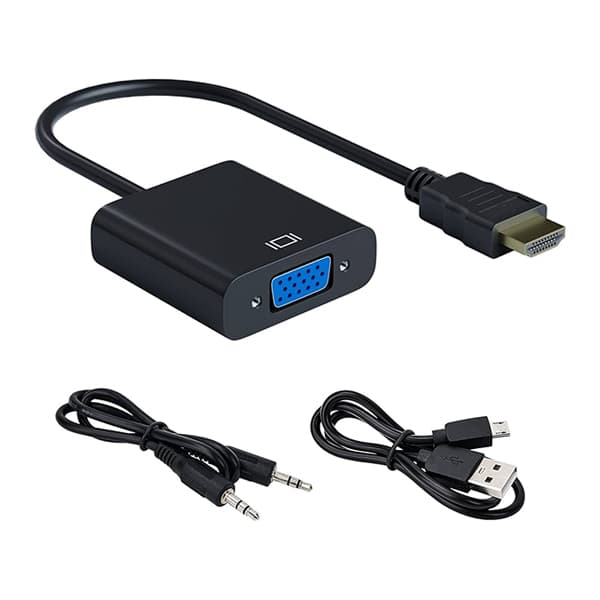 تبدیل HDMI به VGA با کابل صدا (No name)